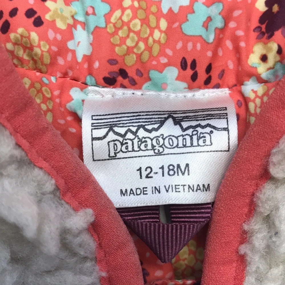 Patagonia Fleece Jacket (size 12-18m)